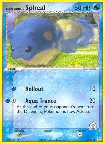 Team Aqua's Spheal (57/95) [EX: Team Magma vs Team Aqua] - The Mythic Store | 24h Order Processing