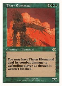 Thorn Elemental (Oversized) [Oversize Cards] - The Mythic Store | 24h Order Processing