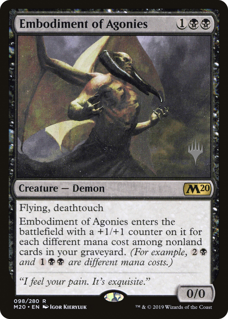 Embodiment of Agonies (Promo Pack) [Core Set 2020 Promos] - The Mythic Store | 24h Order Processing