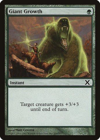 Giant Growth [Tenth Edition] - The Mythic Store | 24h Order Processing