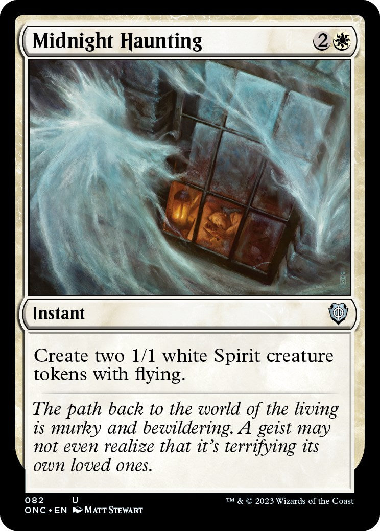 Midnight Haunting [Phyrexia: All Will Be One Commander] - The Mythic Store | 24h Order Processing