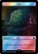 Fish // Clue (0053) Double-Sided Token (Surge Foil) [Doctor Who Tokens] - The Mythic Store | 24h Order Processing