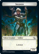 Soldier // Wrenn and Realmbreaker Emblem Double-Sided Token [March of the Machine Tokens] - The Mythic Store | 24h Order Processing