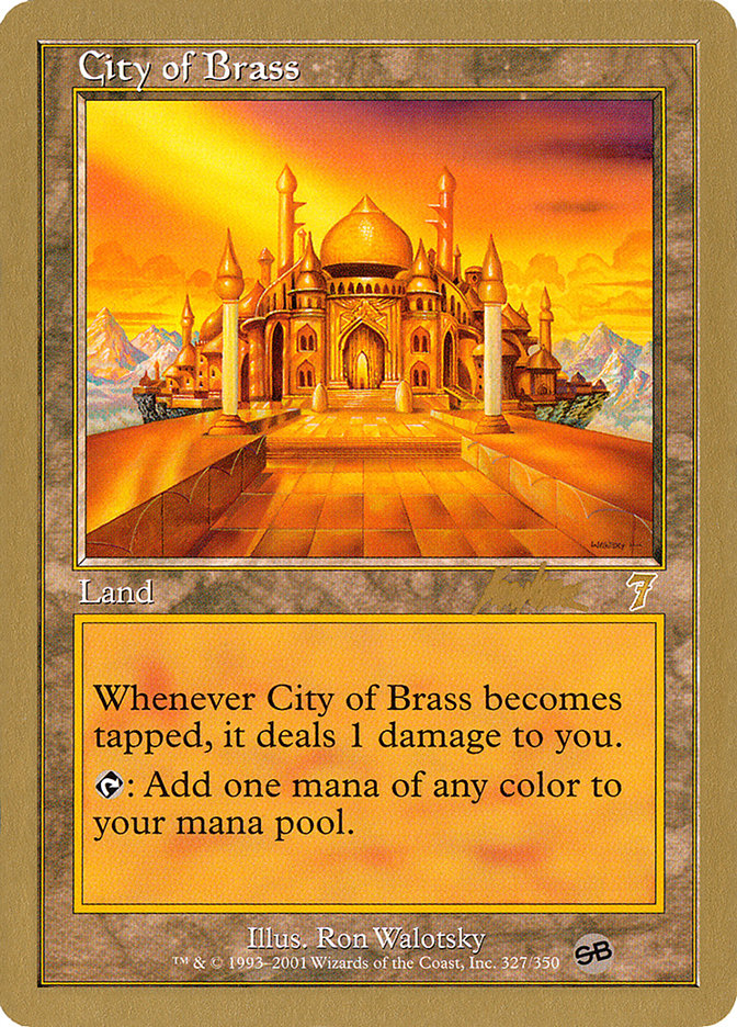 City of Brass (Brian Kibler) (SB) [World Championship Decks 2002] - The Mythic Store | 24h Order Processing