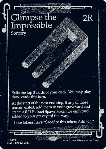 Glimpse the Impossible (0300) [Secret Lair x MSCHF: The Zeta Set]