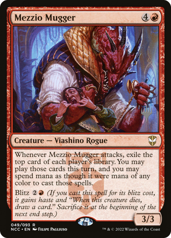 Mezzio Mugger (Promo Pack) [Streets of New Capenna Commander Promos] - The Mythic Store | 24h Order Processing