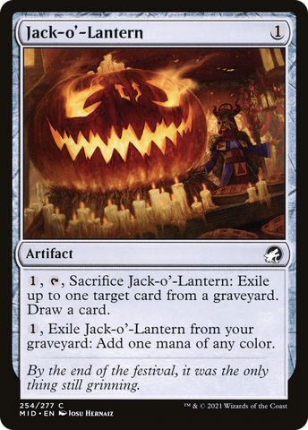 Jack-o'-Lantern [Innistrad: Midnight Hunt] - The Mythic Store | 24h Order Processing
