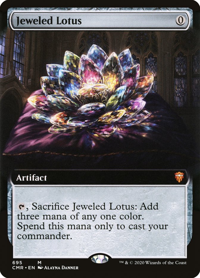 Jeweled Lotus (Extended Art) [Commander Legends] - The Mythic Store | 24h Order Processing