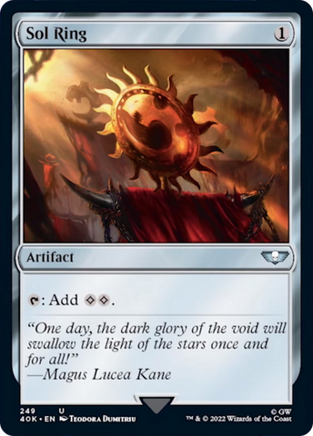 Sol Ring (249) (Surge Foil) [Warhammer 40,000] - The Mythic Store | 24h Order Processing