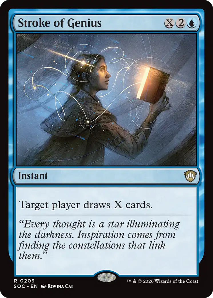 Stroke of Genius [Secrets of Strixhaven Commander] - The Mythic Store | 24h Order Processing