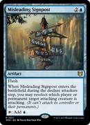 Misleading Signpost [Wilds of Eldraine Commander] - The Mythic Store | 24h Order Processing