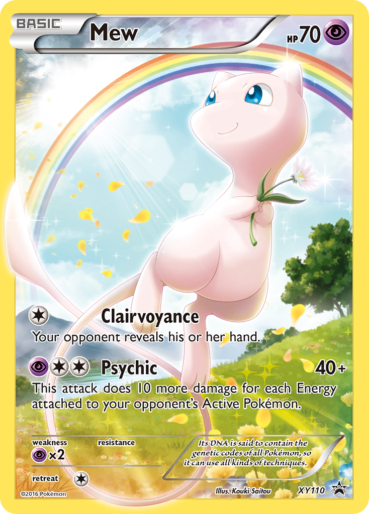 Mew (XY110) [XY: Black Star Promos] - The Mythic Store | 24h Order Processing