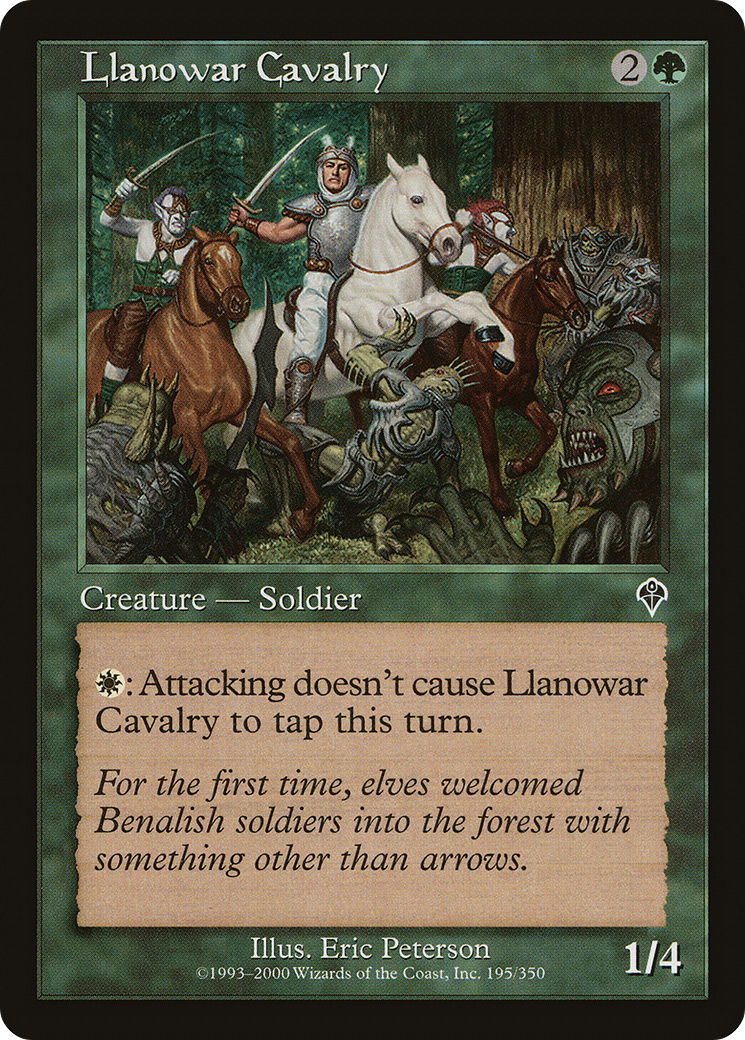 Llanowar Cavalry [Invasion] - The Mythic Store | 24h Order Processing