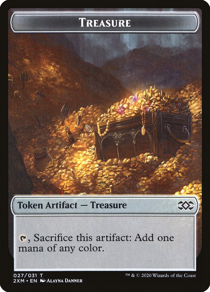 Elemental // Treasure Double-Sided Token [Double Masters Tokens] - The Mythic Store | 24h Order Processing