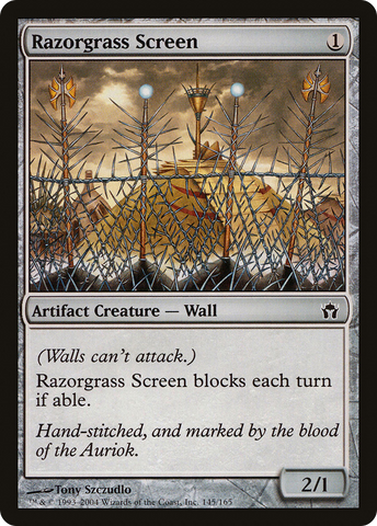 Razorgrass Screen [Fifth Dawn] - The Mythic Store | 24h Order Processing