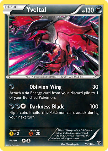 Yveltal (78/146) (Theme Deck Exclusive) [XY: Base Set] - The Mythic Store | 24h Order Processing
