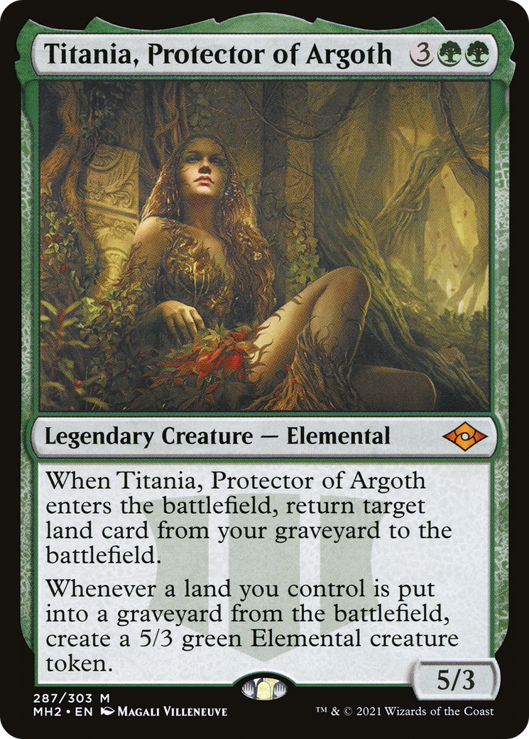 Titania, Protector of Argoth [Modern Horizons 2] - The Mythic Store | 24h Order Processing