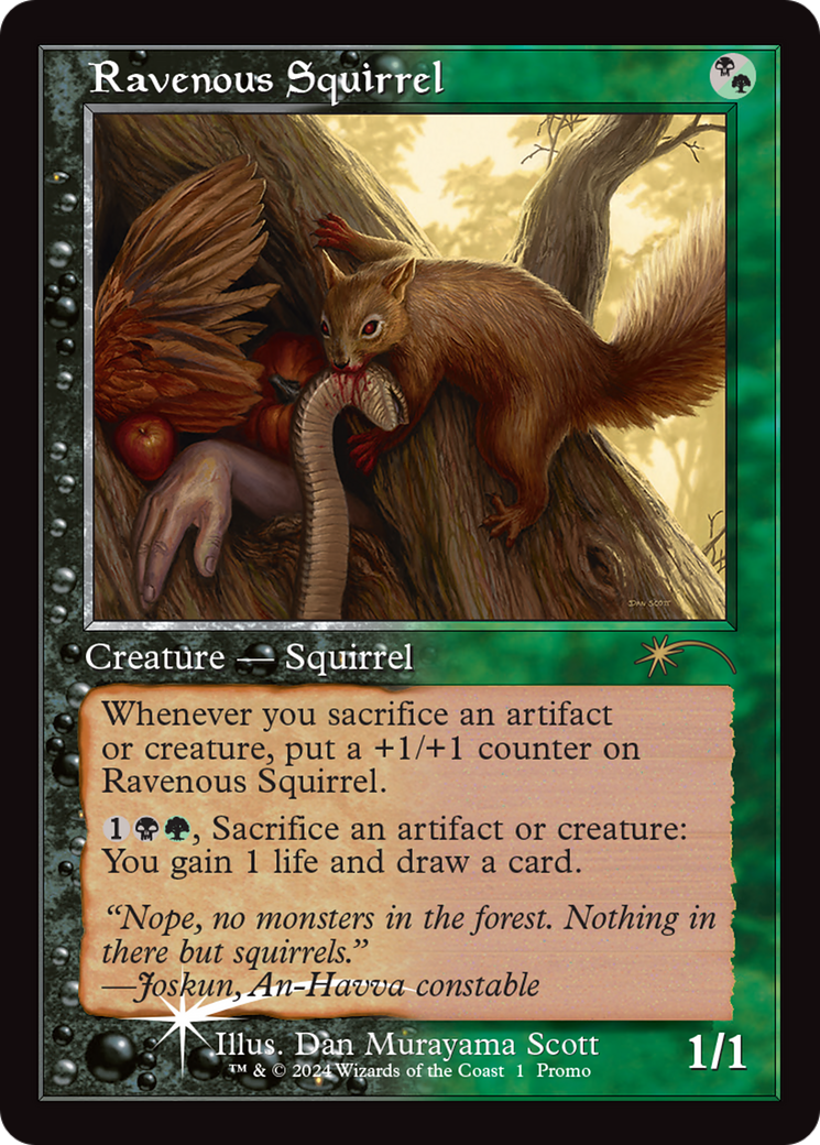 Ravenous Squirrel (Open House) [Wizards Play Network 2024] - The Mythic Store | 24h Order Processing