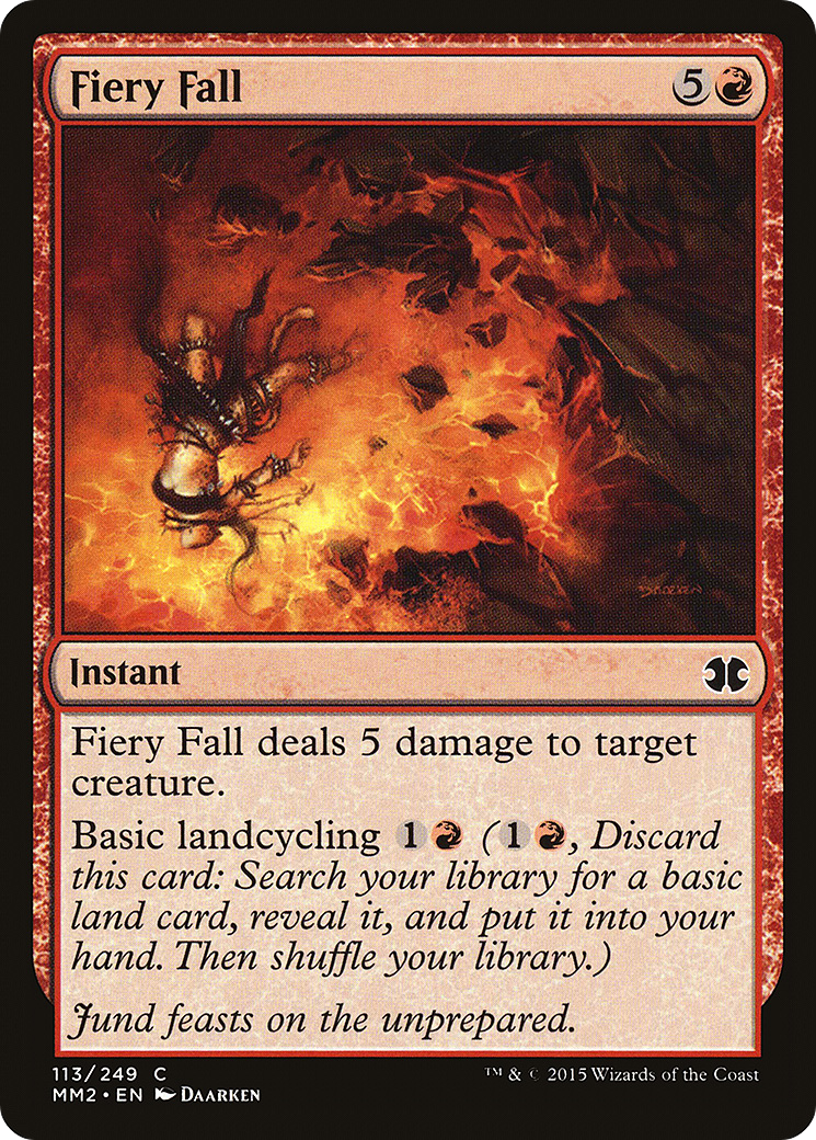 Fiery Fall [Modern Masters 2015] - The Mythic Store | 24h Order Processing