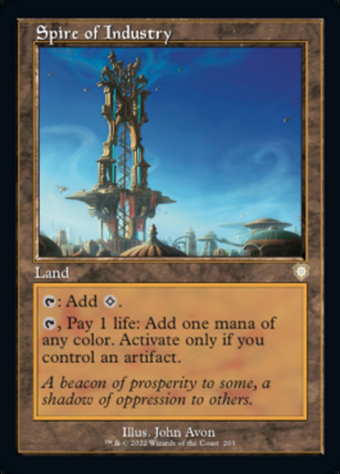 Spire of Industry (Retro) [The Brothers' War Commander] - The Mythic Store | 24h Order Processing