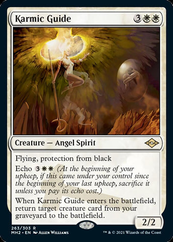 Karmic Guide (Foil Etched) [Modern Horizons 2] - The Mythic Store | 24h Order Processing