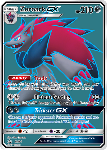 Zoroark GX (SM84) [Sun & Moon: Black Star Promos] - The Mythic Store | 24h Order Processing