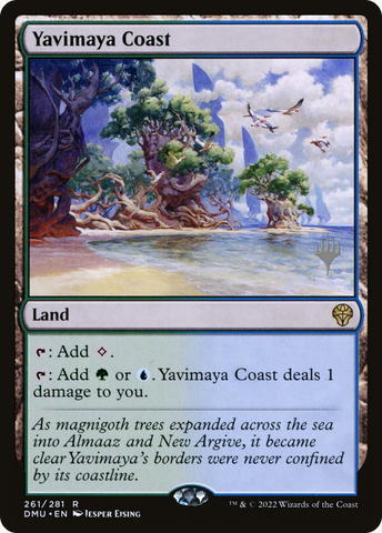 Yavimaya Coast (Promo Pack) [Dominaria United Promos] - The Mythic Store | 24h Order Processing
