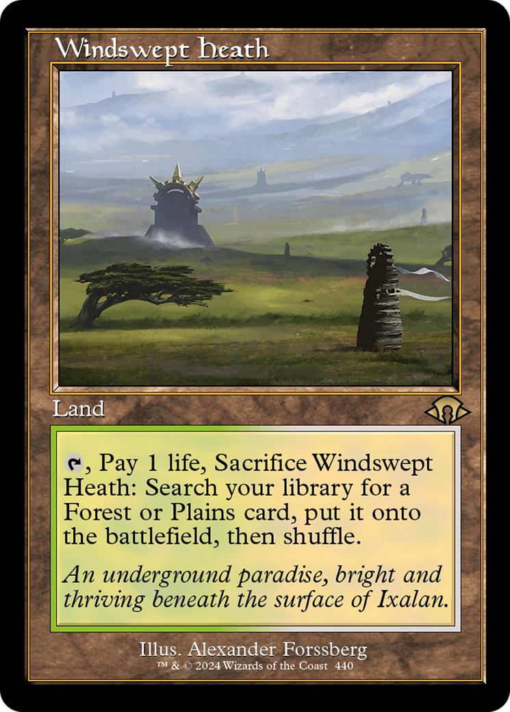 Windswept Heath (Retro) [Modern Horizons 3] - The Mythic Store | 24h Order Processing