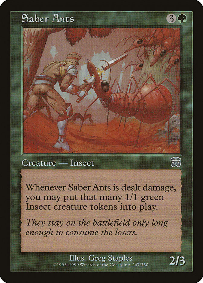 Saber Ants [Mercadian Masques] - The Mythic Store | 24h Order Processing