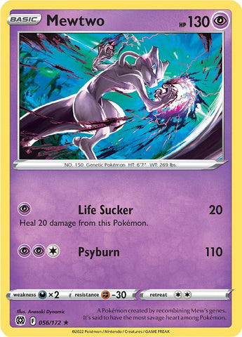 Mewtwo (056/172) [Sword & Shield: Brilliant Stars] - The Mythic Store | 24h Order Processing