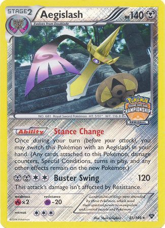 Aegislash (85/146) (Regional Championship Promo) [XY: Base Set] - The Mythic Store | 24h Order Processing