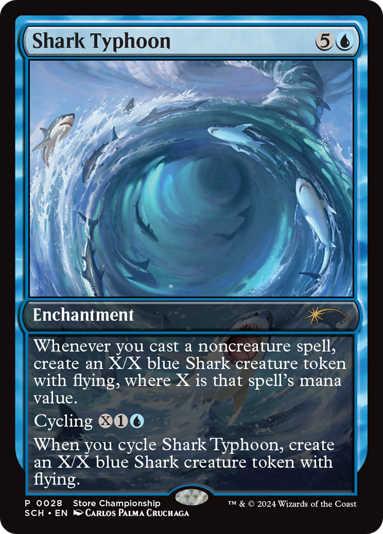 Shark Typhoon (Store Championship) [Bloomburrow Promos] - The Mythic Store | 24h Order Processing