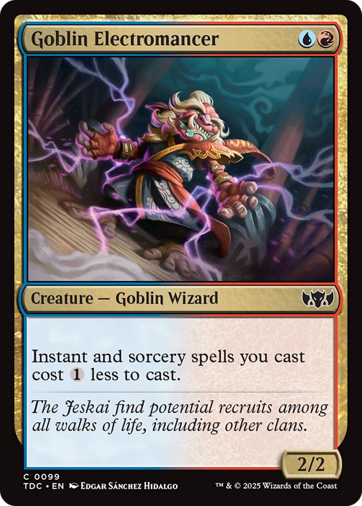 Goblin Electromancer [Tarkir: Dragonstorm Commander] - The Mythic Store | 24h Order Processing