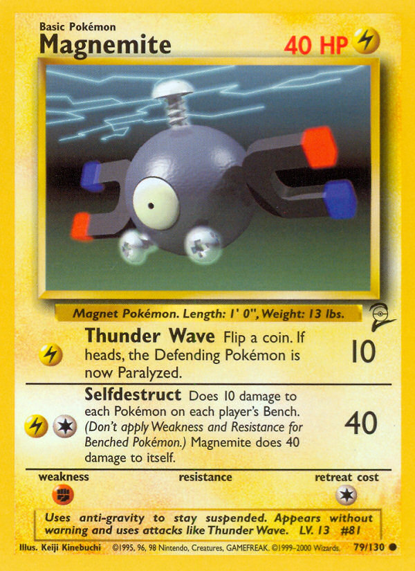 Magnemite (79/130) [Base Set 2] - The Mythic Store | 24h Order Processing