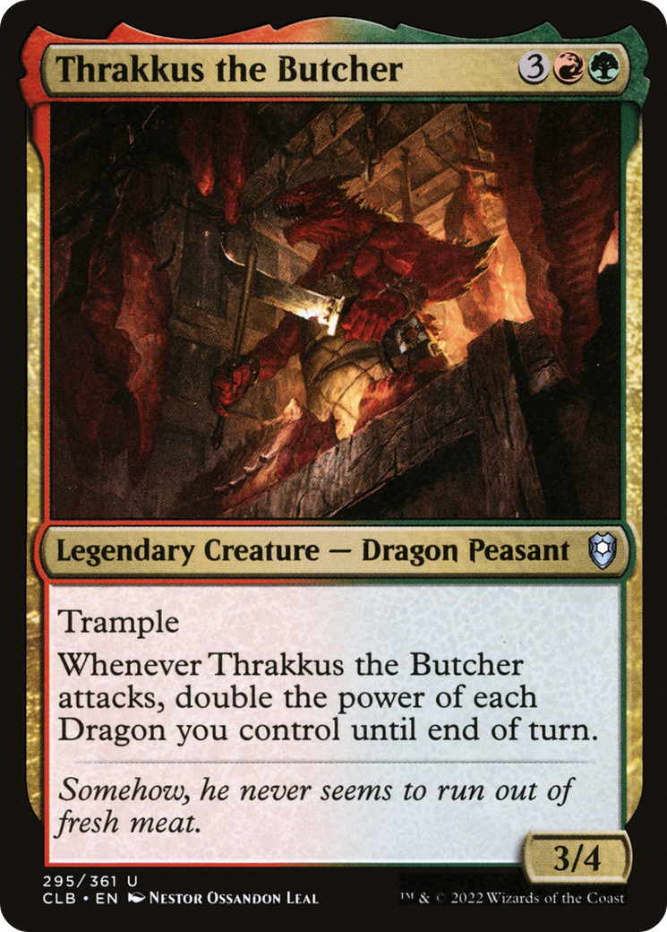 Thrakkus the Butcher [Commander Legends: Battle for Baldur's Gate] - The Mythic Store | 24h Order Processing