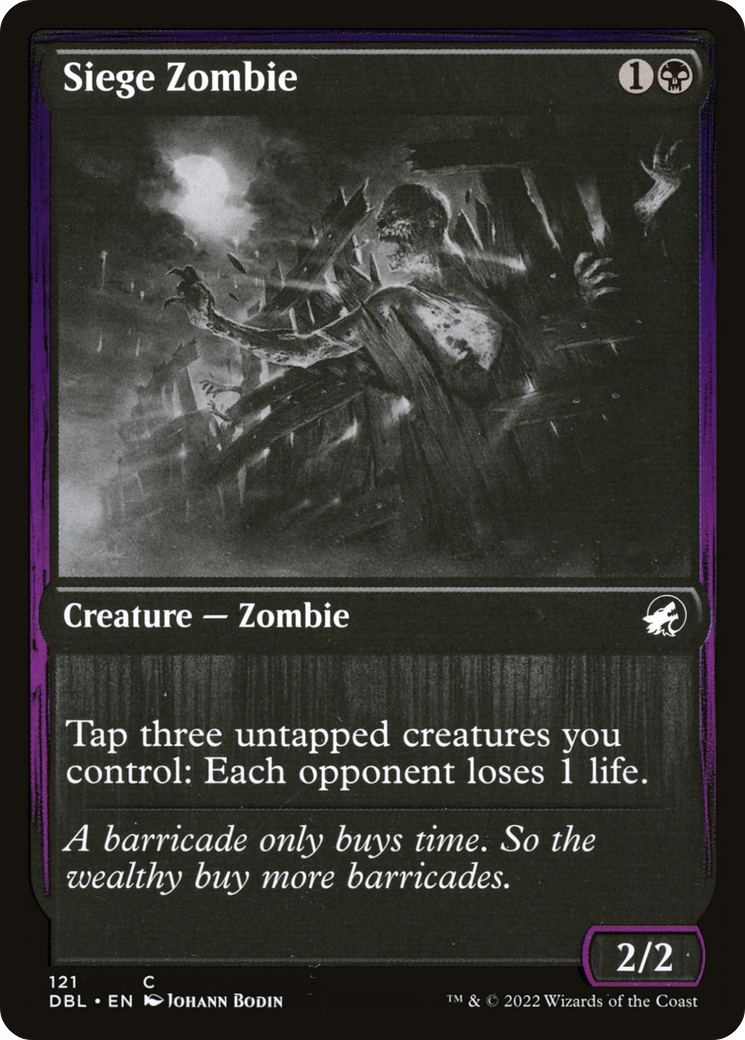 Siege Zombie [Innistrad: Double Feature] - The Mythic Store | 24h Order Processing