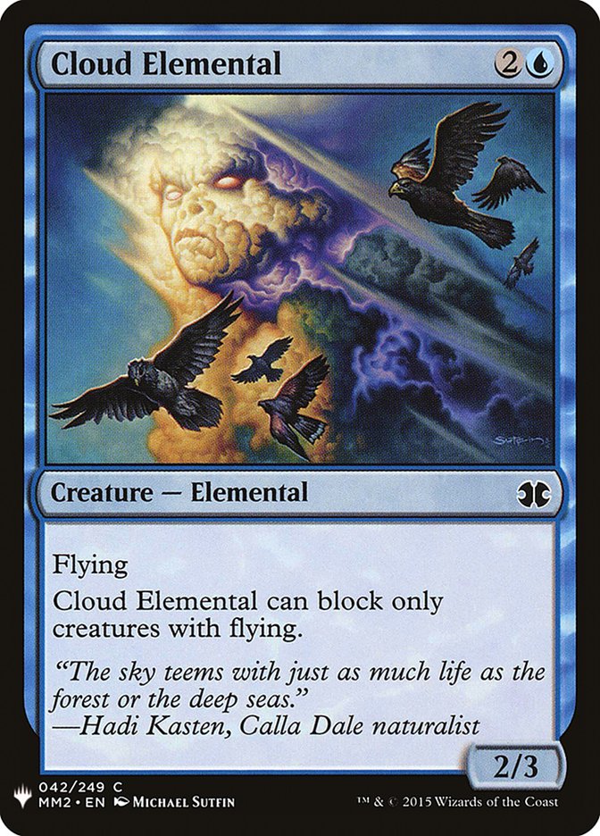 Cloud Elemental [Mystery Booster] - The Mythic Store | 24h Order Processing