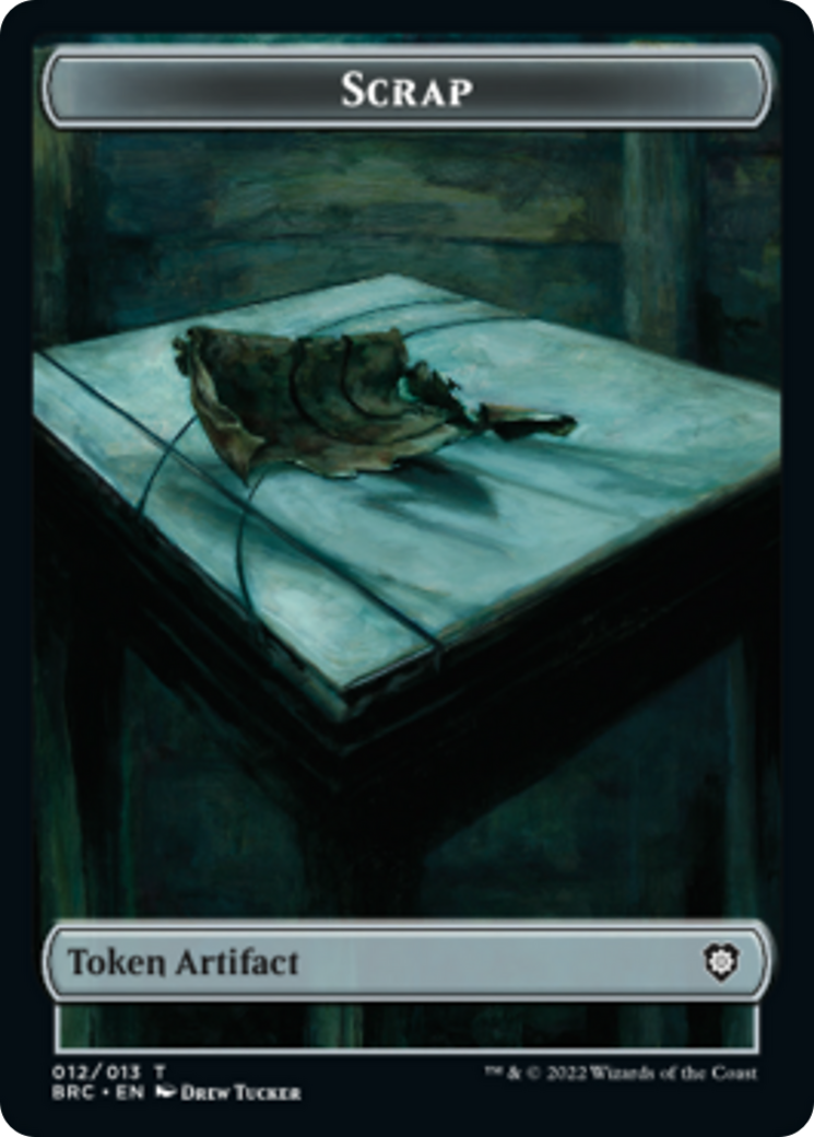 Scrap // Powerstone Double-Sided Token [The Brothers' War Commander Tokens] - The Mythic Store | 24h Order Processing