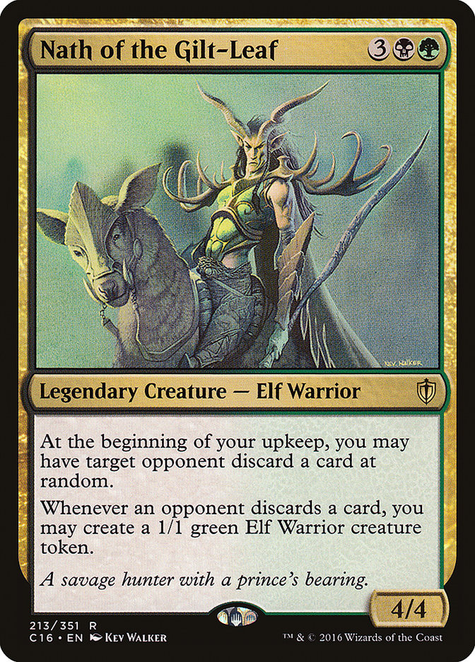 Nath of the Gilt-Leaf [Commander 2016] - The Mythic Store | 24h Order Processing