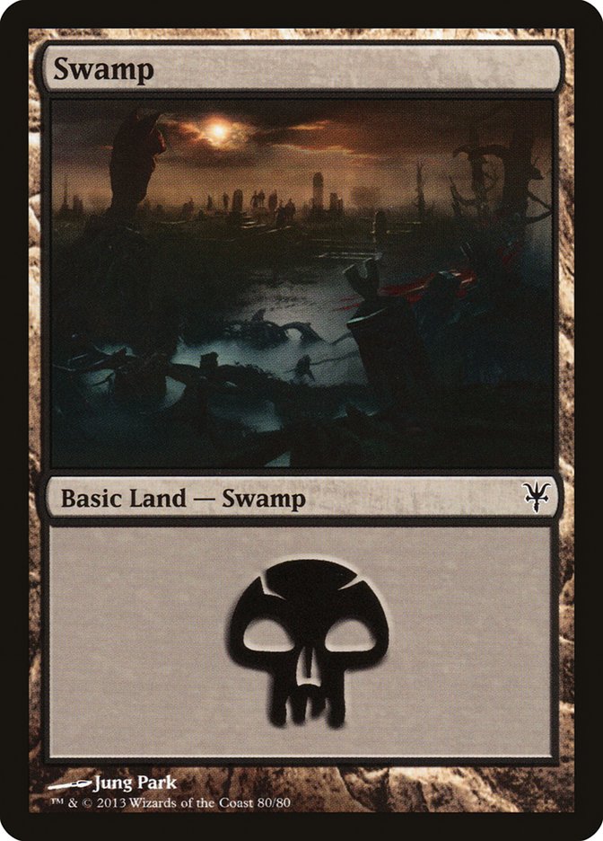 Swamp (80) [Duel Decks: Sorin vs. Tibalt] - The Mythic Store | 24h Order Processing