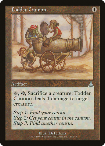 Fodder Cannon [Urza's Destiny] - The Mythic Store | 24h Order Processing