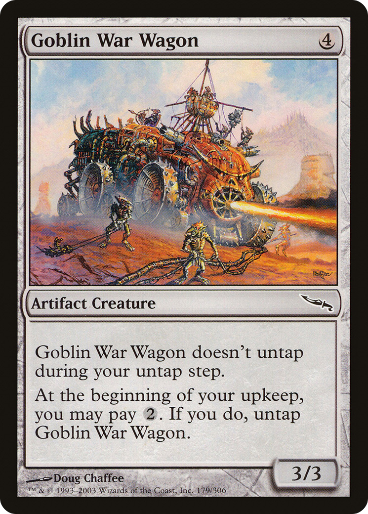 Goblin War Wagon [Mirrodin] - The Mythic Store | 24h Order Processing