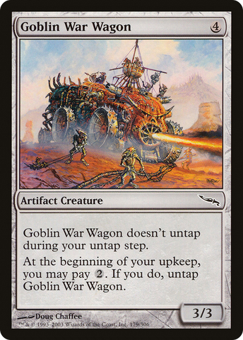 Goblin War Wagon [Mirrodin] - The Mythic Store | 24h Order Processing