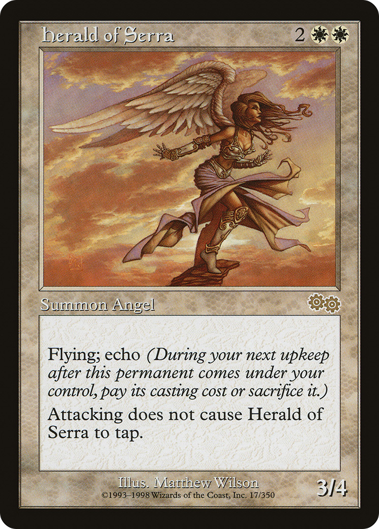Herald of Serra [Urza's Saga] - The Mythic Store | 24h Order Processing