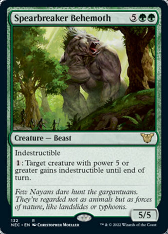 Spearbreaker Behemoth [Kamigawa: Neon Dynasty Commander] - The Mythic Store | 24h Order Processing