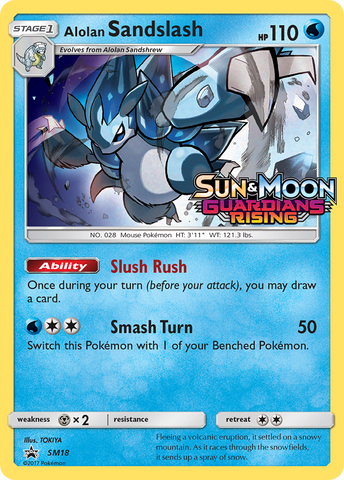 Alolan Sandslash (SM18) (Prerelease Promo) [Sun & Moon: Black Star Promos] - The Mythic Store | 24h Order Processing
