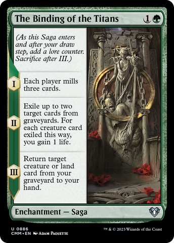 The Binding of the Titans [Commander Masters] - The Mythic Store | 24h Order Processing