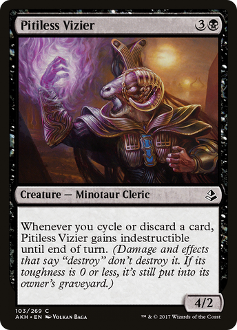 Pitiless Vizier [Amonkhet] - The Mythic Store | 24h Order Processing