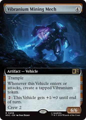 Vibranium Mining Mech (Extended Art) [Marvel Super Heroes Commander] - The Mythic Store | 24h Order Processing