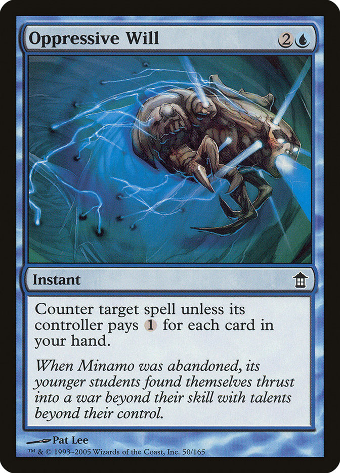 Oppressive Will [Saviors of Kamigawa] - The Mythic Store | 24h Order Processing